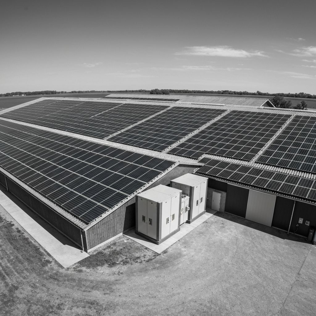 Farm Solar + Battery System